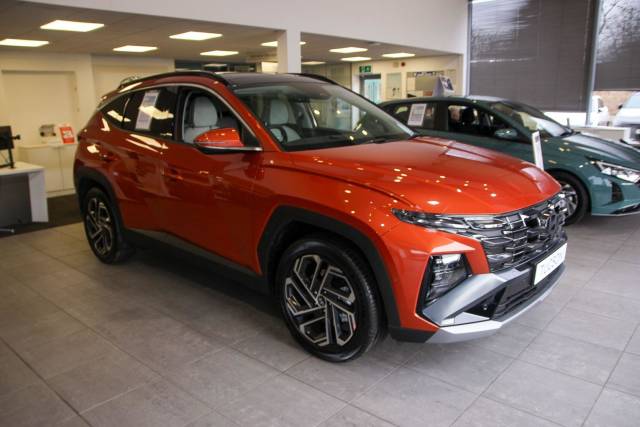 Hyundai Tucson 1.6 T-GDi 13.8kWh Ultimate Auto Euro 6 (s/s) 5dr SUV Hybrid Jupiter Orange